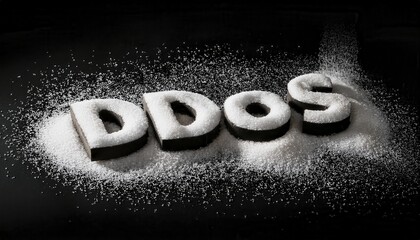 Poster - DDoS Cyber Attack Concept Created with Sugar