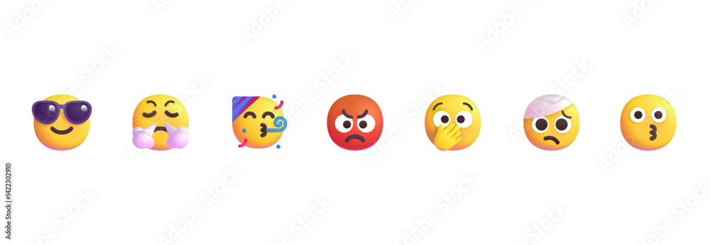 vector-emoji-set-featuring-various-smiley-faces-on-a-transparent