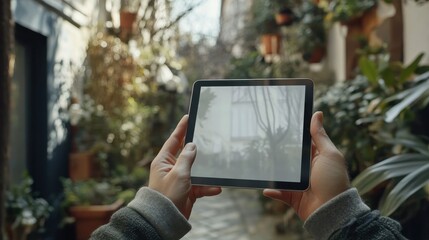 Poster - Digital tablet screen mockup
