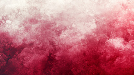 Poster - Grainy carmine pink and white gradient with smooth noise texture evokes calm and elegance symbolizing softness serenity nostalgia and modern minimalism for banners headers or pastel design themes

