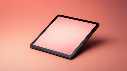 Poster - Tablet Mockup | Fully Editable File, Replaceable Screen, Separated Shadow and Background