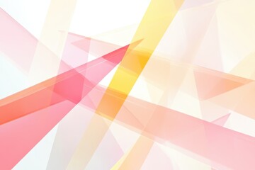 Poster - Abstract geometric shapes in soft colors