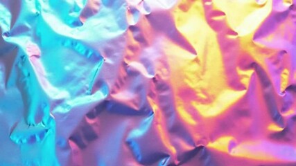 Poster - Abstract colorful background with flowing blue and purple smoke creates a smooth, wave-like pattern of light and color