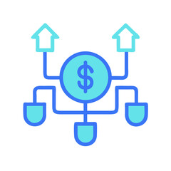 Poster - Financial Growth, Investment Strategy, and Portfolio Diversification Icon