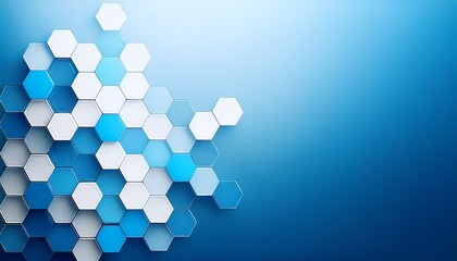 abstract blue background with bokeh