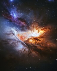 Wall Mural - a stunning view of the intricate carina nebula.