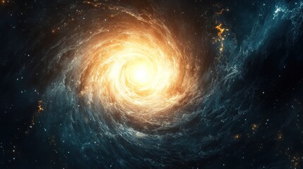 a swirling cosmic vortex, pulling in dust and light --ar 16:9 --v 6.1 job id: 943a703a-7210-4207-a67
