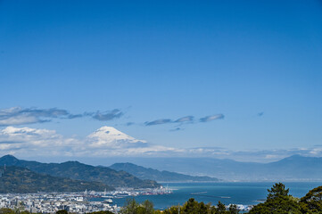 Poster - 静岡日本平から富士山