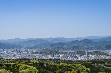 Poster - 静岡日本平から富士山