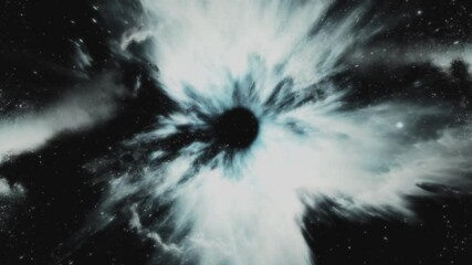 Wall Mural - Journey through the cosmos exploring galaxies and nebulae of the universe