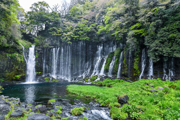 Aufkleber - 日本静岡富士宮の白糸の滝