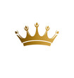 © วิทวัส วงษ์หาจักร์ - Golden crown illustration on white background