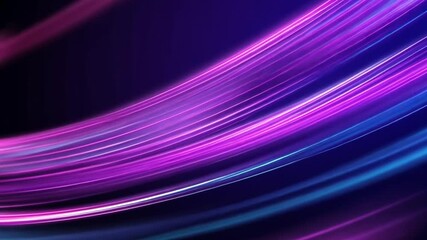 Poster - vibrant abstract background with flowing lines in pink, purple, and blue dynamic and energetic desig
