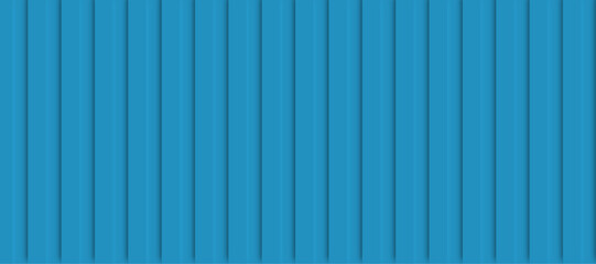 Poster - Strip line pattern template with shadow effect | Abstract creative modern vector luxury line pattern for texture, decoration, business, cover, card, banner | Elegant design with blue color