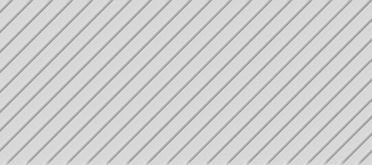 Poster - Strip angle line pattern template with shadow effect | Abstract creative modern vector luxury line pattern for texture, decoration, business, cover, card, banner | Elegant design with platinum color