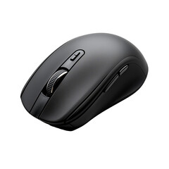 ergonomic wireless mouse for computer pc laptop accessory isolated on transparent background