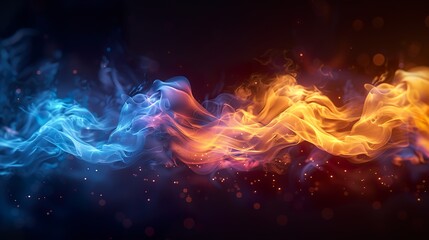 Wall Mural - versus background design in abstract style. banner announcement of two fighters