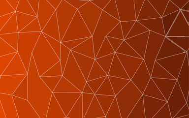 Leinwandbilder - Abstract low-poly background with irregular polygonal mesh lines. Tech-inspired, and geometric, suitable for modern interfaces, presentations, or high-tech. Modern mosaic overlap layer background.