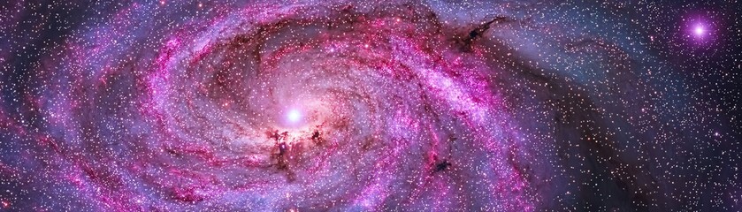 Poster - Breathtaking Cosmic Light Show from Nearby Pulsar Illustrating the Depths of Space and Vastness of the Universe in Vibrant Colors and Details