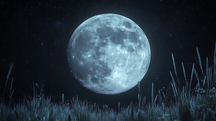 full moon in the night