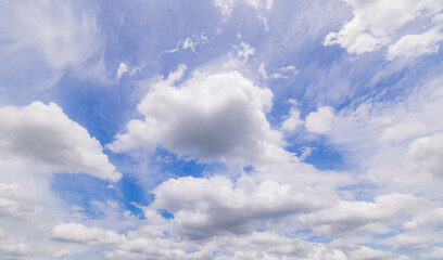 Wall Mural - clear blue sky background,clouds with background.