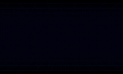 Poster - Abstract Digital Data Flow Big Data Technology Lines. Data Transmission Concept. High Speed Internet. Information Matrix Flow in Virtual Reality Cyberspace. Hitech communication