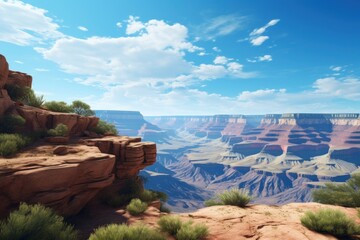 Wall Mural - grand canyon landscape outdoors nature.