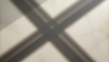 Poster - Dynamic intersection of lines and shapes abstract art concept indoor environment close-up view modern design aesthetic