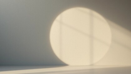 Poster - Illuminating shadows dynamic light patterns in a minimalist space artistic photography natural light modern environment abstract perspective