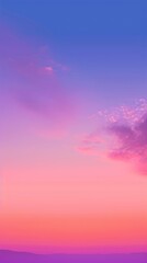Wall Mural - aesthetic gradient wallpaper outdoors horizon sunset.