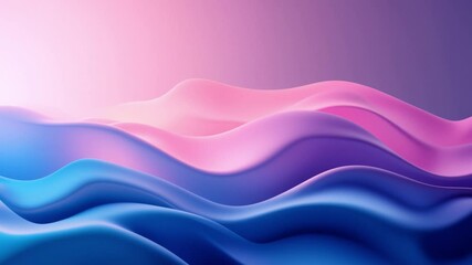 Poster - Abstract Light Waves Background with Smooth Gradient and Elegant Flow