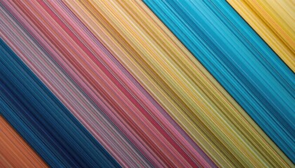 Poster - Vibrant color patterns displayed in abstract art gallery exhibition digital artwork contemporary art environment aerial view creative expression