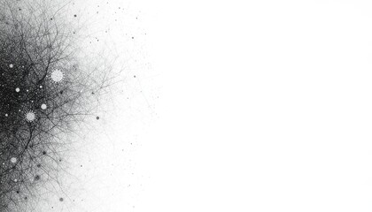 Poster - Abstract digital art creation virtual space graphic design modern environment close-up view conceptual aesthetics