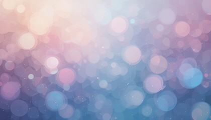 Poster - Bokeh light background for creative projects digital design abstract aesthetics soft color palette vibrant environment high-resolution imagery