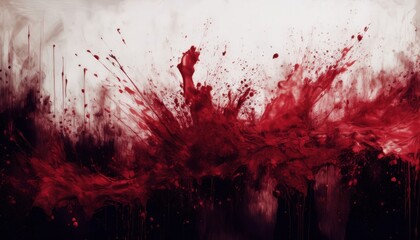Aufkleber - dark blood splatter texture with abstract horror design for halloween, halloween graphic resource, perfect for web design, print media, and branding