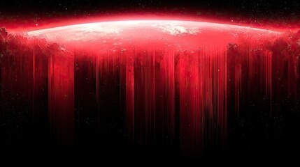 Wall Mural - vibrant firework explosion in night sky with glowing trails, sparkling particles, and cinematic ligh