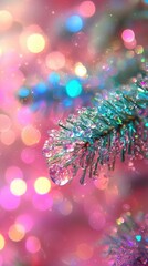 Wall Mural - vibrant firework explosion in night sky with glowing trails, sparkling particles, and cinematic ligh