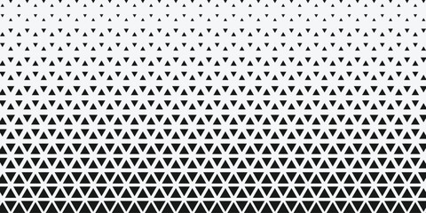 Poster - Geometric triangle pattern design on white background