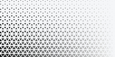 Poster - Grey triangle pattern background vector illustration