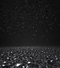Wall Mural - starry night, countless diamonds scattered across inky black canvas , stellar, universe, vastness