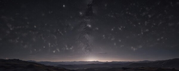 Wall Mural - vast, dark sky ablaze with countless twinkling stars , galaxy, astronomical