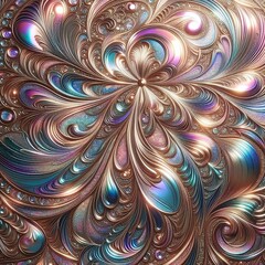 Wall Mural - iridescent seen from different angles