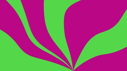 Aufkleber - Abstract swirling pattern of vibrant pink and green colors creating a dynamic visual effect