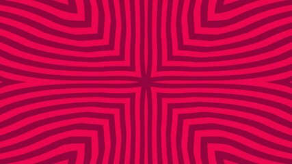 Aufkleber - Abstract wavy pattern in vibrant pink tones creating a dynamic visual effect for modern design