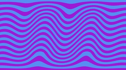 Aufkleber - Abstract wavy patterns in vibrant blue and purple colors creating a dynamic visual effect