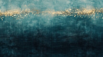 Canvas Print - Canvas-textured wallpaper with soft bokeh and midnight tones