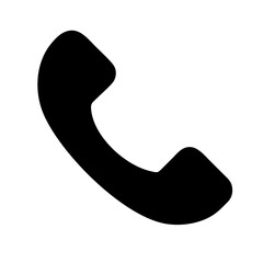 Poster - Phone icon vector illustration for call support contact us communication and telephone service design element