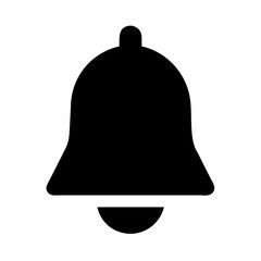 Poster - Notification bell icon vector image for social media alert reminder and alarm symbol design