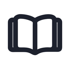 Poster - Open book vector illustration for education reading library literature and knowledge concept design icon
