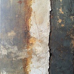 Poster - Abstract grunge wall showing colorful texture and cracks